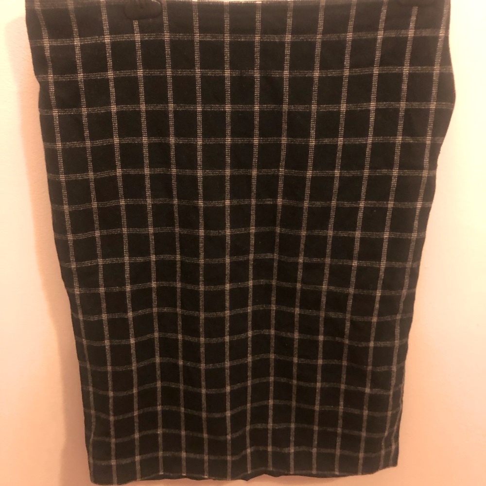 Vintage wool blend pencil skirt